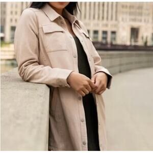 Mauritius 10 Miha RF Leather Jacket, Cream